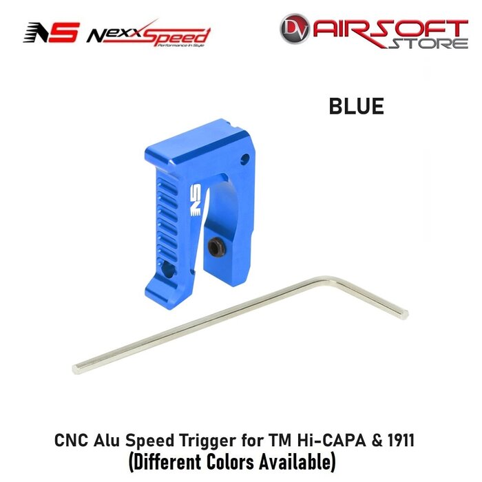 Nexxspeed CNC Alu Speed Trigger for TM Hi-CAPA & 1911