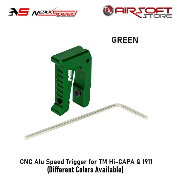 Nexxspeed CNC Alu Speed Trigger for TM Hi-CAPA & 1911