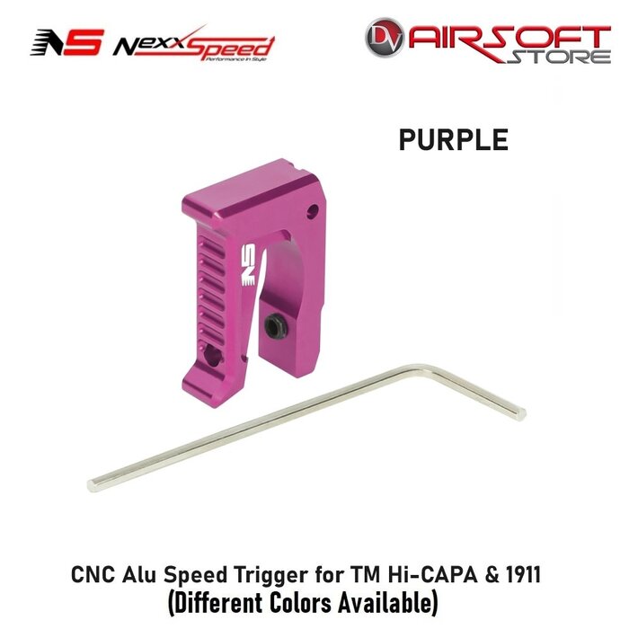 Nexxspeed CNC Alu Speed Trigger for TM Hi-CAPA & 1911