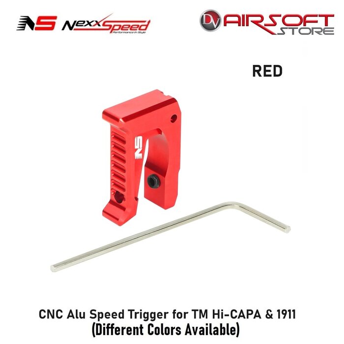 Nexxspeed CNC Alu Speed Trigger for TM Hi-CAPA & 1911
