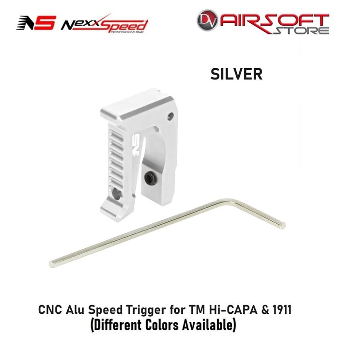 Nexxspeed CNC Alu Speed Trigger for TM Hi-CAPA & 1911