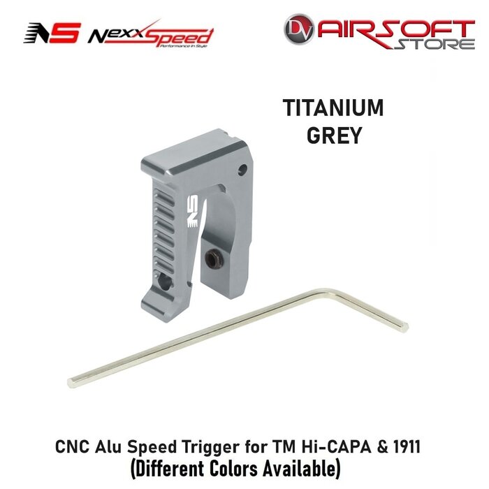 Nexxspeed CNC Alu Speed Trigger for TM Hi-CAPA & 1911
