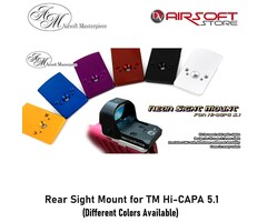Airsoft Masterpiece Rear Sight Mount for TM Hi-CAPA 5.1