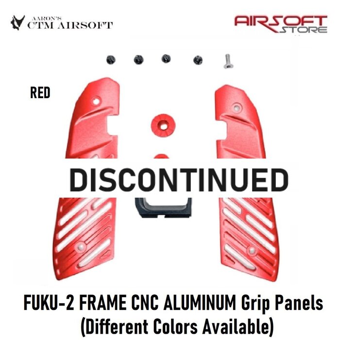 CTM Airsoft FUKU-2 FRAME CNC ALUMINUM Grip Panels