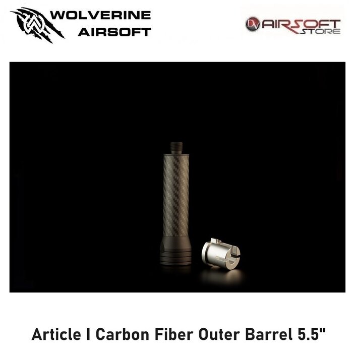 Wolverine Heretic Labs Article I Carbon Fiber Outer Barrel 5.5"