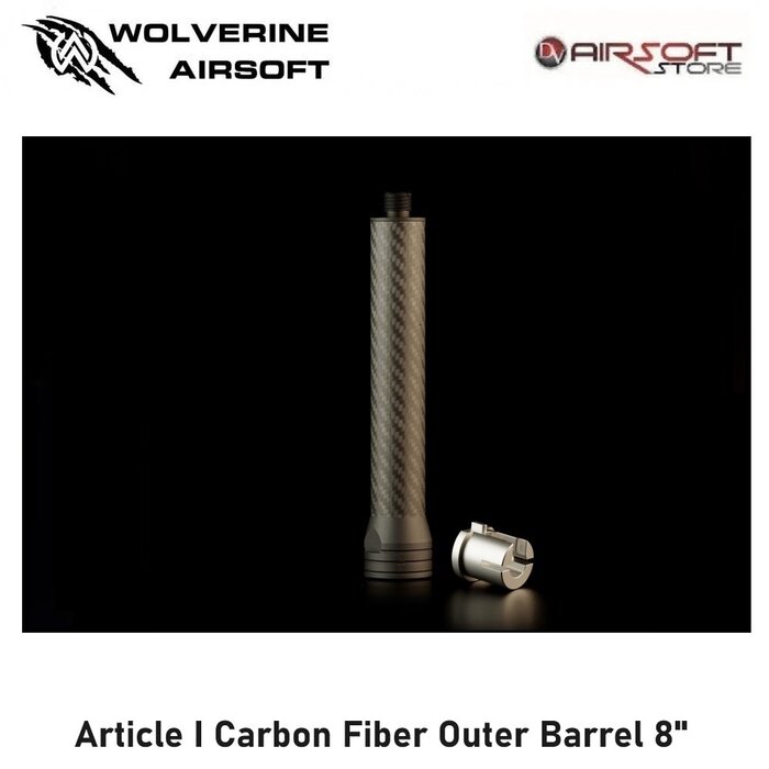 Wolverine Heretic Labs Article I Carbon Fiber Outer Barrel 8"