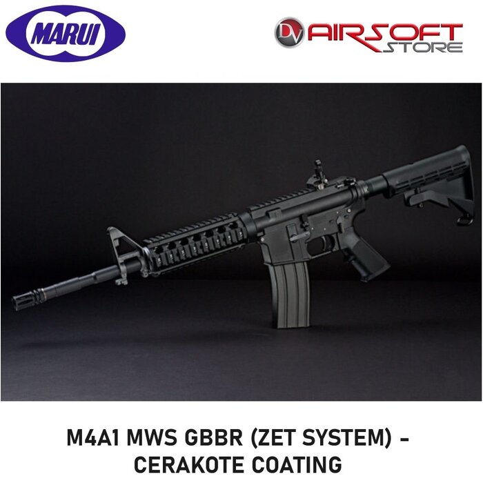 Tokyo Marui M4A1 MWS GBBR (ZET SYSTEM) - CERAKOTE COATING