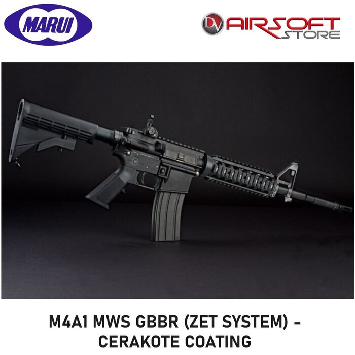 Tokyo Marui M4A1 MWS GBBR (ZET SYSTEM) - CERAKOTE COATING