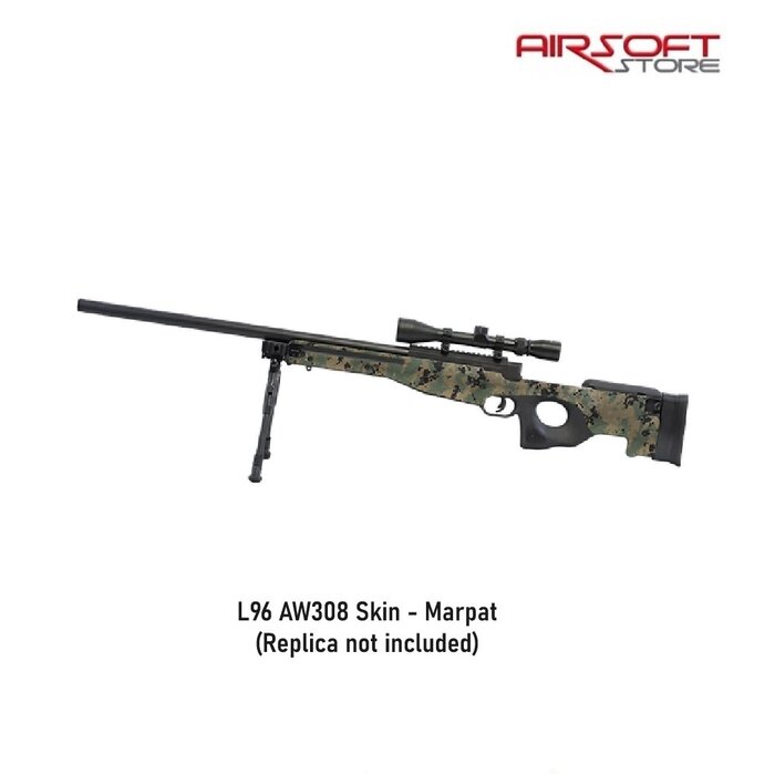 L96 AW308 Gun Skin - Marpat