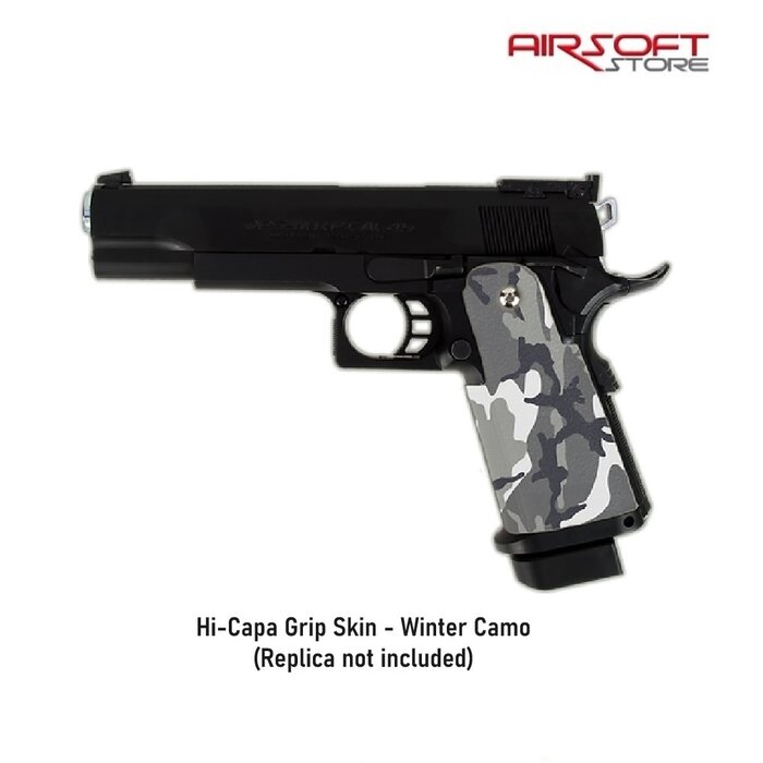 Hi-Capa Grip Gun Skin - Winter Camo