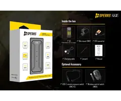 SPERAS U2 Bike Light Flashlight 5000lm