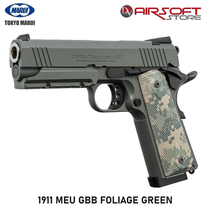 Tokyo Marui 1911 MEU GBB FOLIAGE GREEN