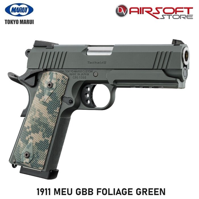 Tokyo Marui 1911 MEU GBB FOLIAGE GREEN