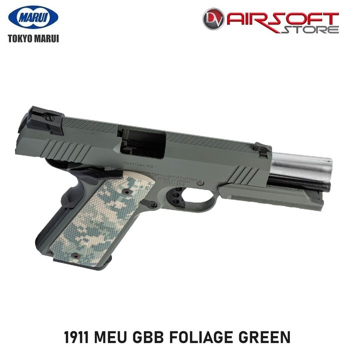 Tokyo Marui 1911 MEU GBB FOLIAGE GREEN