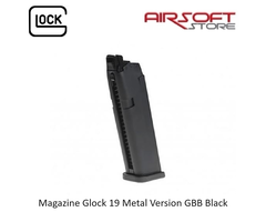 UMAREX Magazine Glock 19 Metal Version GBB Black