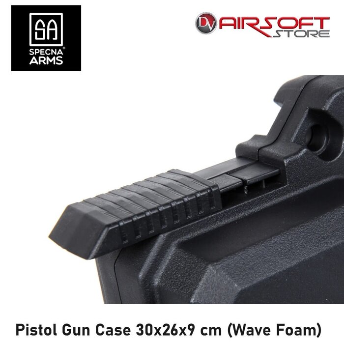 Specna Arms Pistol Gun Case 30x26x9 cm (Wave Foam)