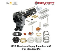 Maxx Model CNC Aluminum Hopup Chamber M4G (For Standard M4 with GGB Barrel)