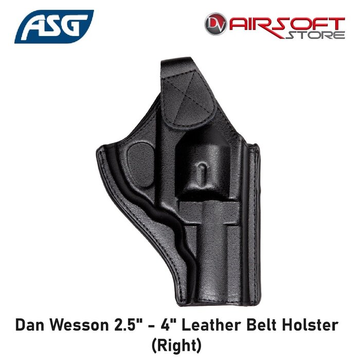 ASG Dan Wesson 2.5" - 4" Leather Belt Holster (Right)