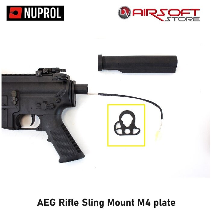 NUPROL AEG Rifle Sling Mount M4 plate