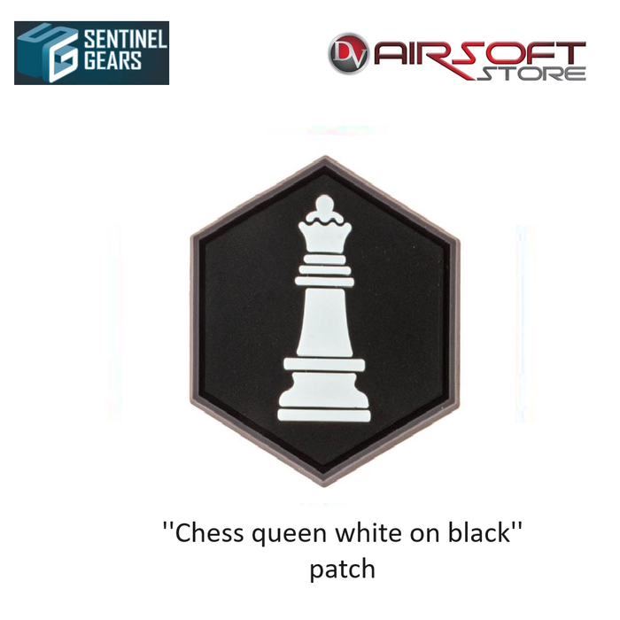 Sentinel Gears ''Chess queen white on black'' patch
