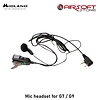 Midland Mic headset for G7 / G9