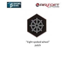 Sentinel Gears ''Eight spoked wheel'' patch