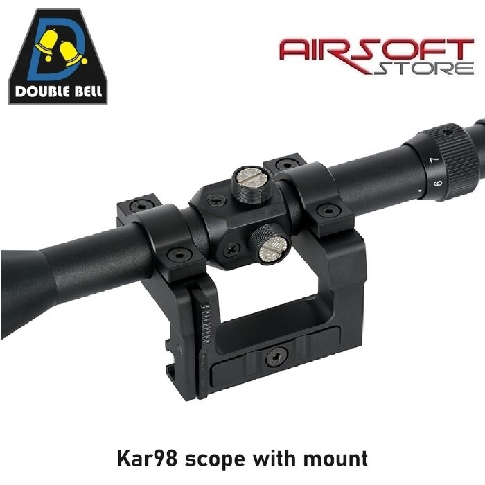 Double Bell Kar98 scope with mount