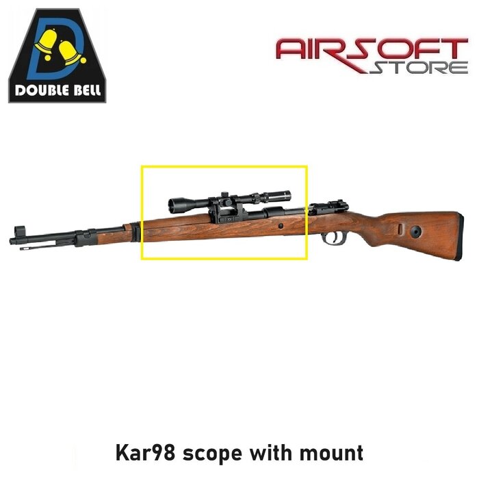 Double Bell Kar98 scope with mount