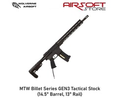 Wolverine MTW Billet Series GEN3 Tactical Stock (14.5" Barrel, 13" Rail)