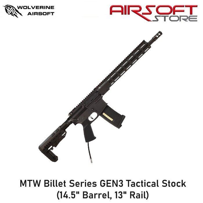 Wolverine MTW Billet Series GEN3 Tactical Stock (14.5" Barrel, 13" Rail)