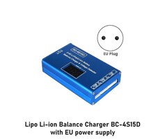 Lipo Li-ion Balance Charger BC-4S15D with EU power supply