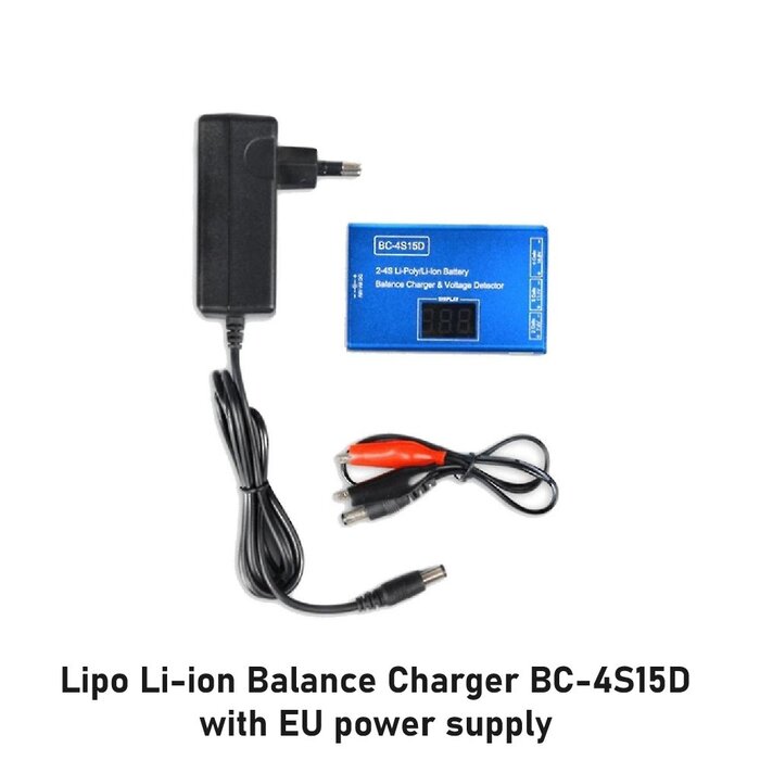 Lipo Li-ion Balance Charger BC-4S15D with EU power supply
