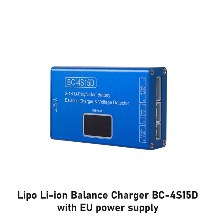 Lipo Li-ion Balance Charger BC-4S15D with EU power supply