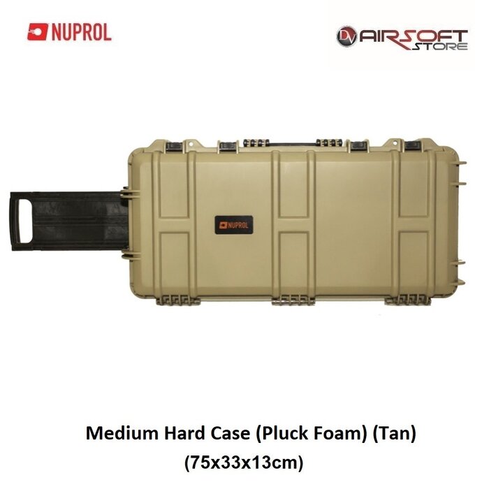 NUPROL Medium Hard Case (Pluck Foam)