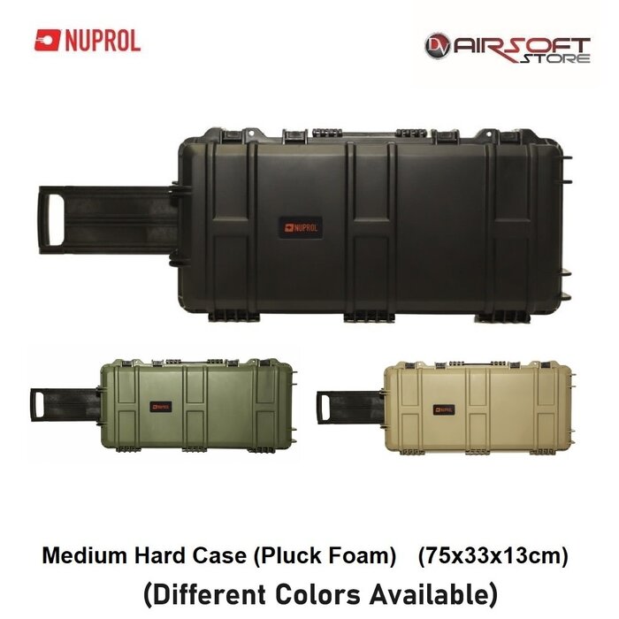 NUPROL Medium Hard Case (Pluck Foam)