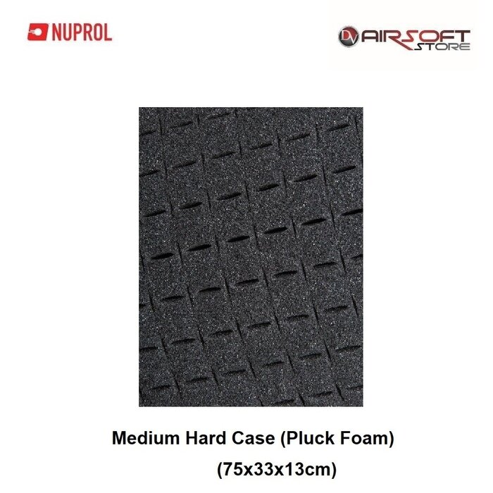 NUPROL Medium Hard Case (Pluck Foam)