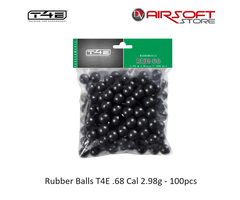 T4E Rubber Balls T4E .68 Cal 2.98g - 100pcs
