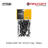T4E Rubber Balls T4E .50 Cal 1.23g - 100pcs