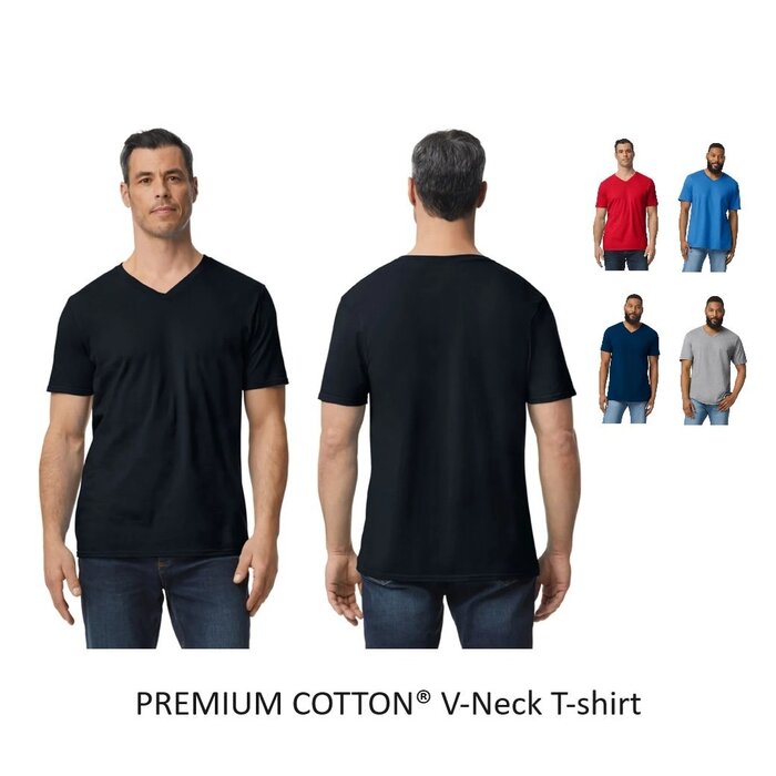 PREMIUM COTTON® V-Neck T-shirt