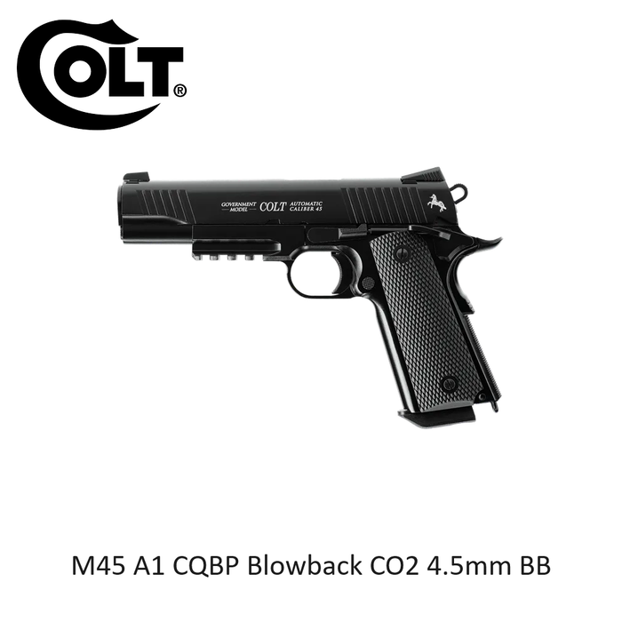 Colt M45 A1 CQBP Blowback CO2 4.5mm BB