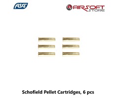 ASG Schofield Pellet Cartridges, 6 pcs