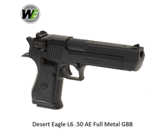 WE (Wei Tech) Desert Eagle L6 .50 AE Full Metal GBB