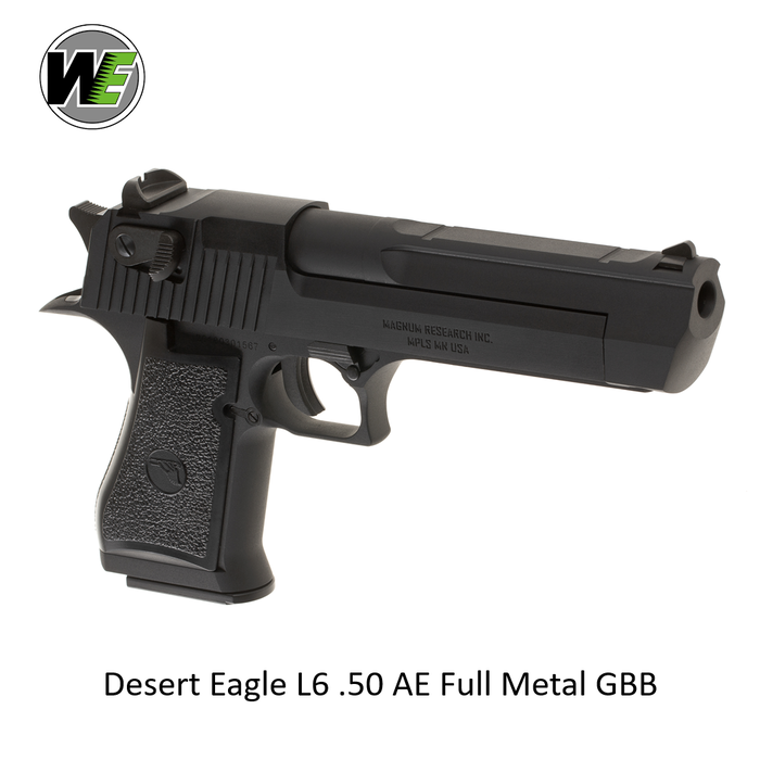 WE (Wei Tech) Desert Eagle L6 .50 AE Full Metal GBB