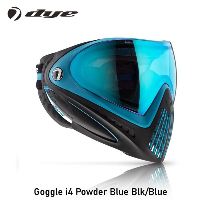 DYE PRECISION Goggle i4 Powder Blue Blk/Blue