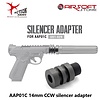 Action Army AAP01C 14mm CCW silencer adapter
