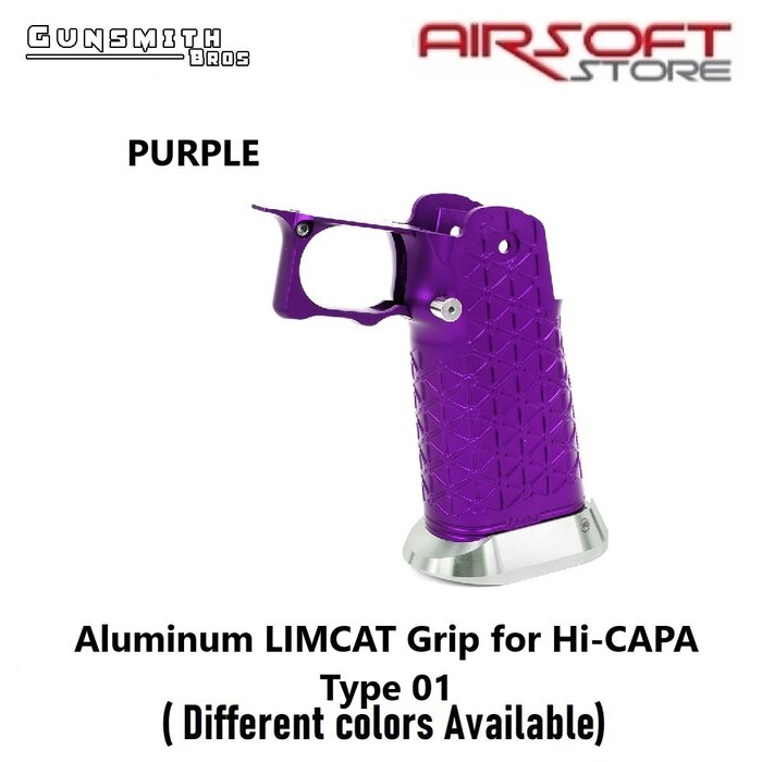 Gunsmith Bros Aluminum LIMCAT Grip for Hi-CAPA Type 01