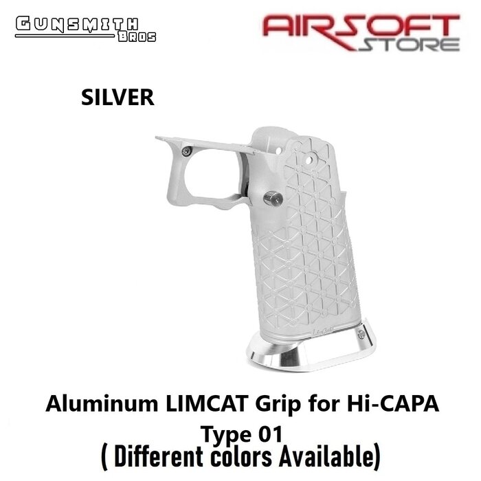Gunsmith Bros Aluminum LIMCAT Grip for Hi-CAPA Type 01
