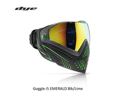 DYE PRECISION Goggle i5 EMERALD Blk/Lime 2.0