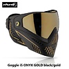 DYE PRECISION Goggle i5 ONYX GOLD black/gold