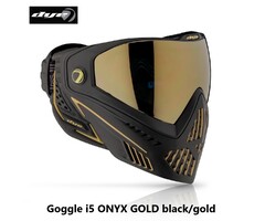 DYE PRECISION Goggle i5 ONYX GOLD black/gold